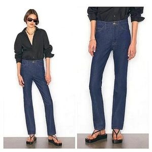 NWT Frame Le Italien True Straight Leg Jeans. $338
